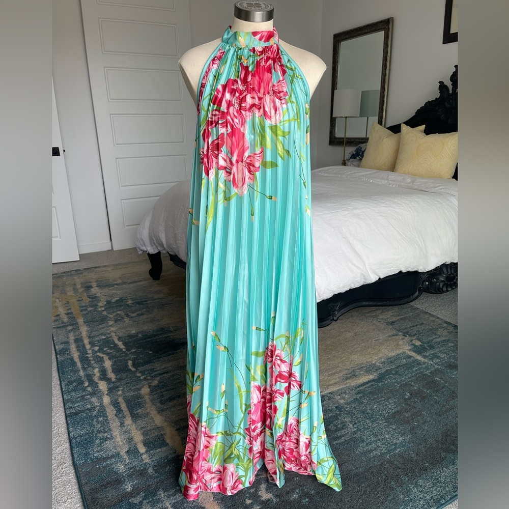 Italian Satin Dress